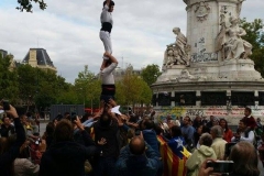 Pilar Diada nacional a Republique. 2015